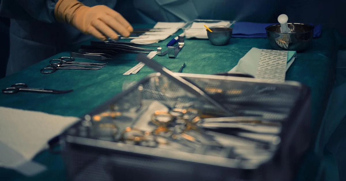Surgical robotic arm in a modern operating room