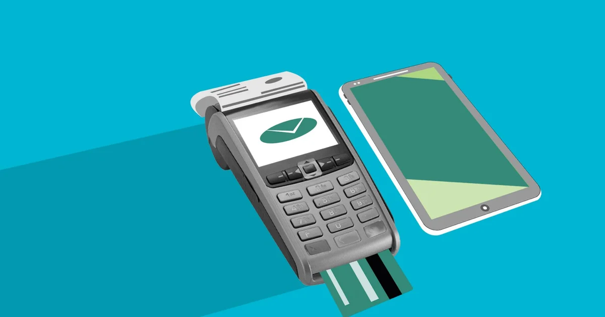 Point of sale terminal with digital payment