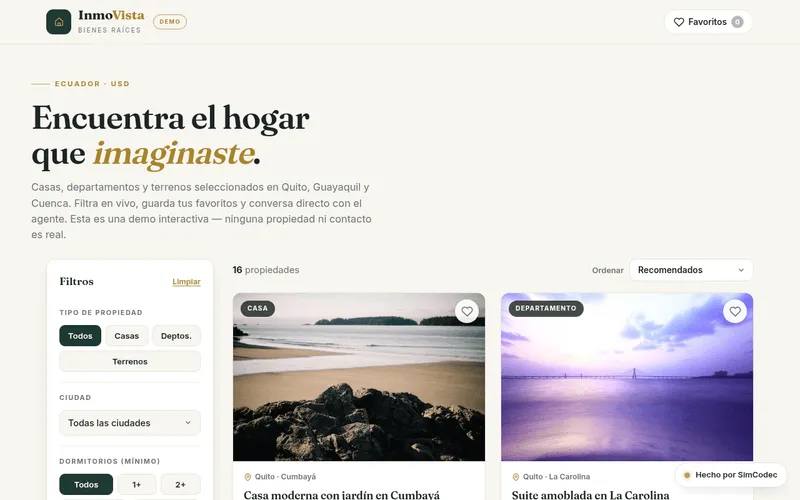 Real estate portal