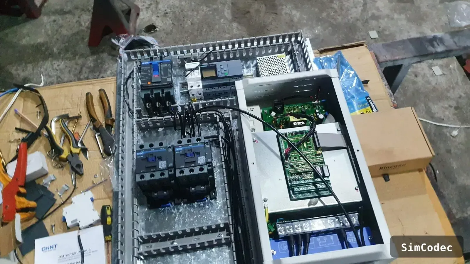 Panel control wiring