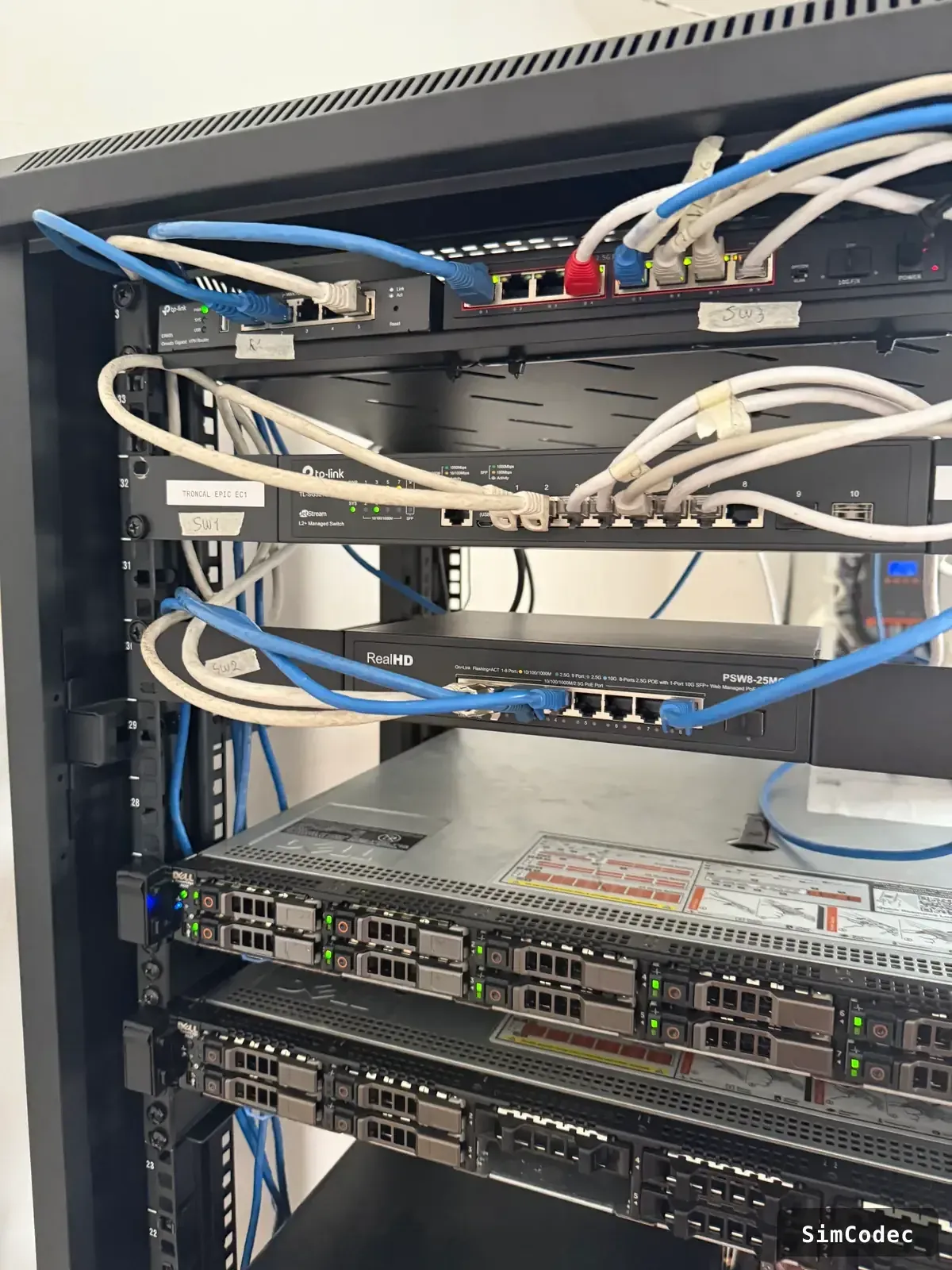 Rack cable management