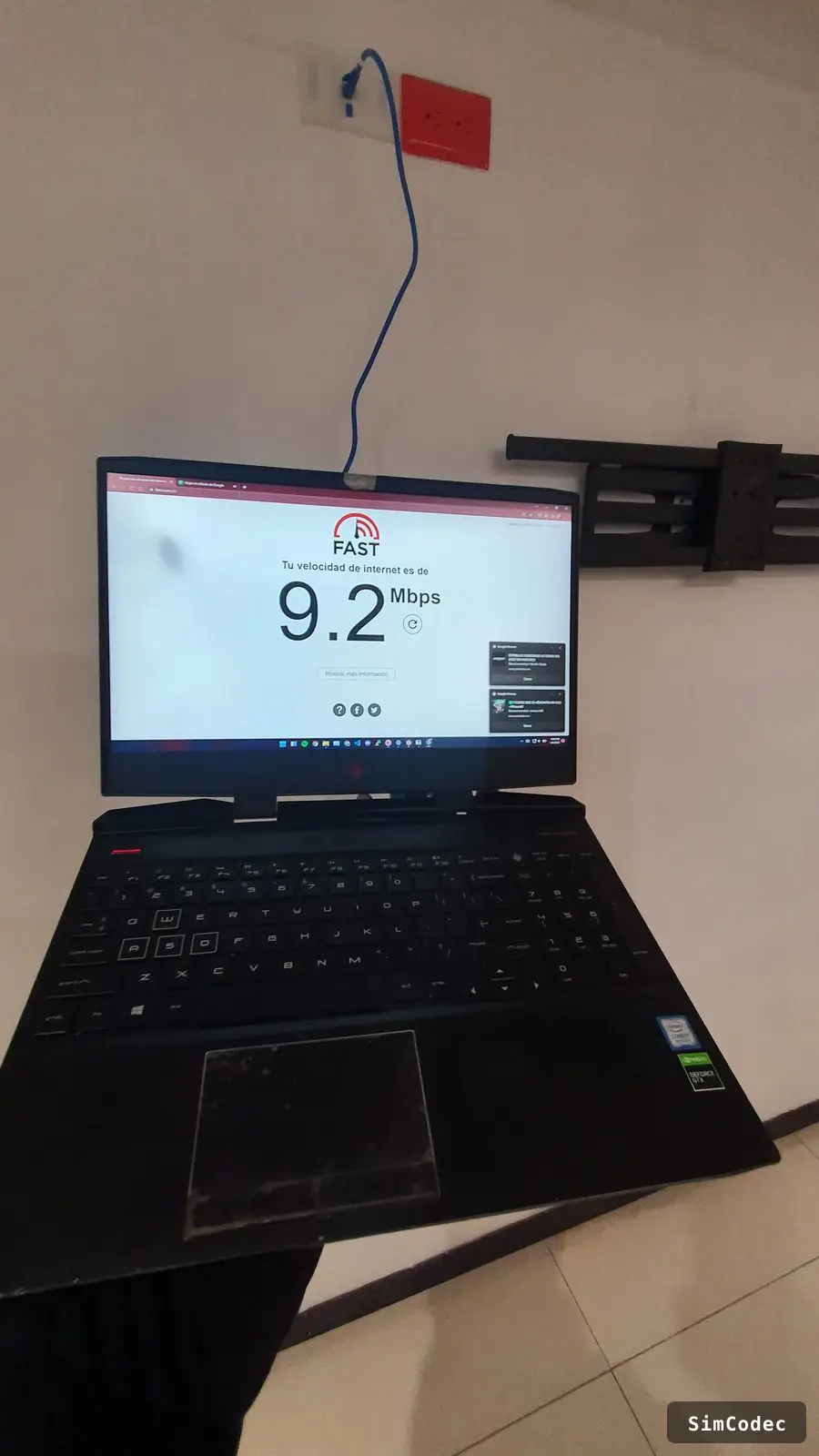 Cabling certification with test equipment