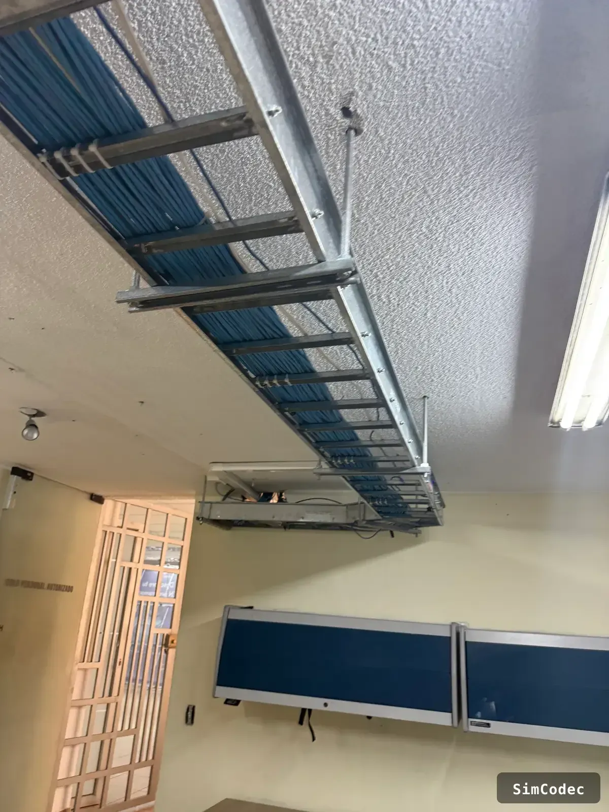 Overhead cable tray