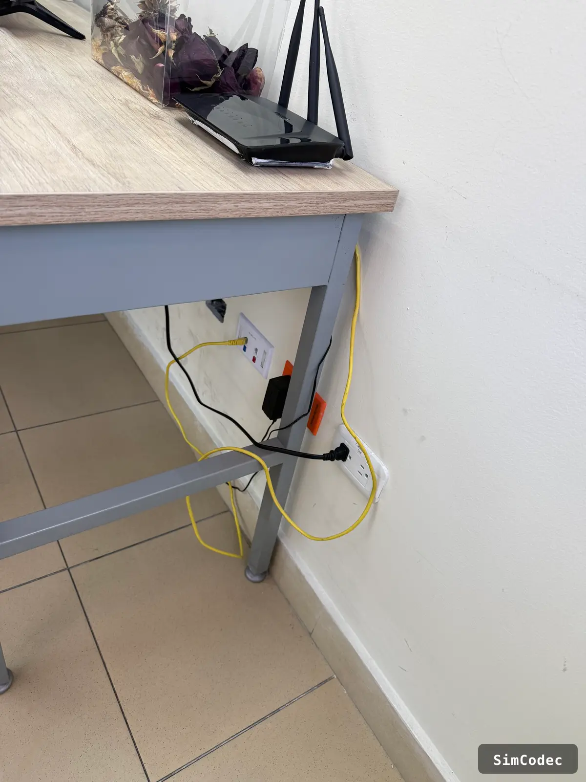 Reconfigured WiFi router