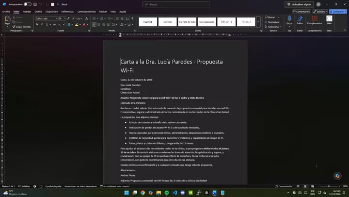 Word: creates new documents